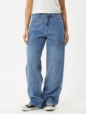 Afends Moss Carpenter Jeans Size 28